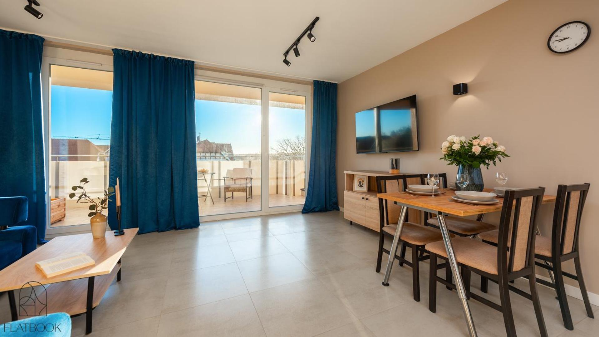 Apartmán Flatbook - Baltic Garden Z Basenem I Parkingiem